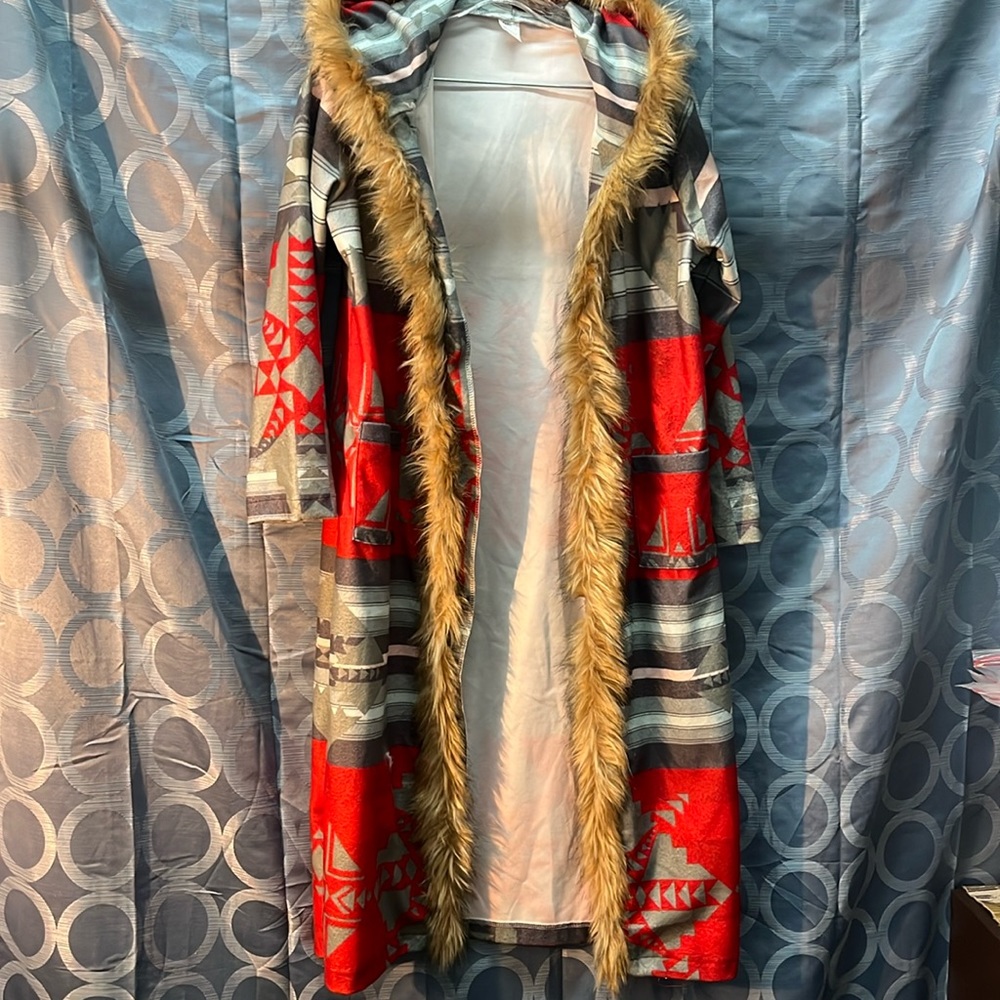 984. Boho Aztec Southwestern jacket